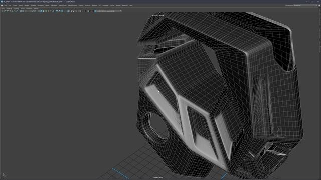 Robotic Head Study - 06 - Panel Breaks
