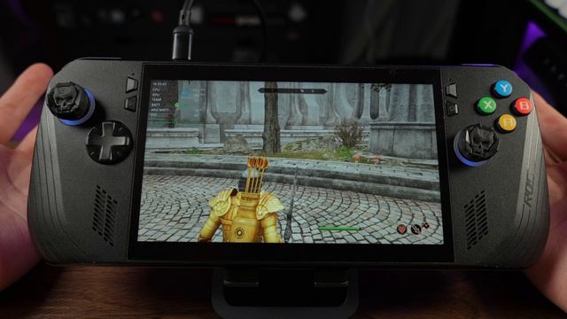 OBLIVION REMASTERED на Asus ROG ALLY X 100 ФПС+ смотреть онлайн