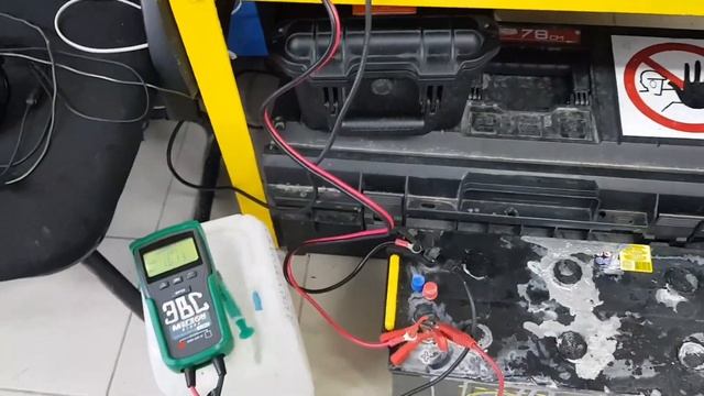 Аккумулятор  190 Ач.  Заряд на АЗУ  Victron Energy   1225 A 