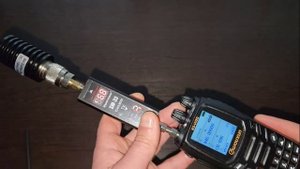 Wouxun KG-UV2Q - Заміри потужності.Wouxun KG-UV2Q - Power measurements.