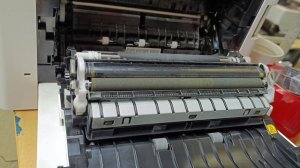 Kyocera m5521cdn тонер отваливается от бумаги перед печкой