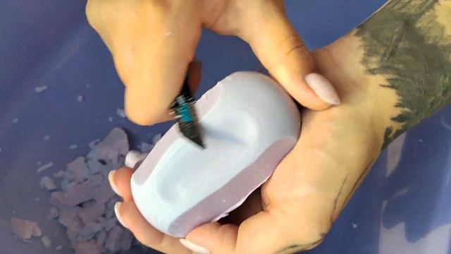 ASMR SOAP 💜 РЕЗКА МЫЛА BIO MIO смотреть онлайн