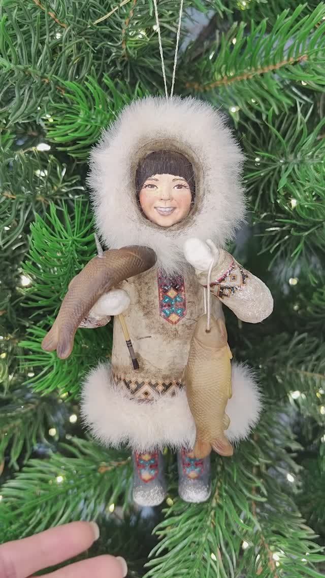 Ватная елочная игрушка «Северянин»
арт. ВИ96