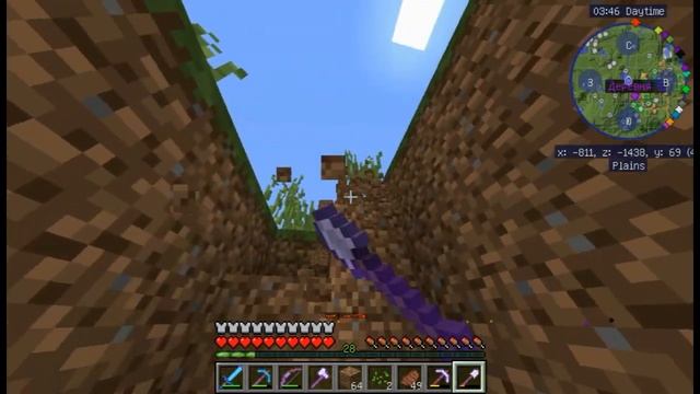 Майнкрафт. Выживание "Оборотня!" 11-часть "Исцеление зомбижителя!"