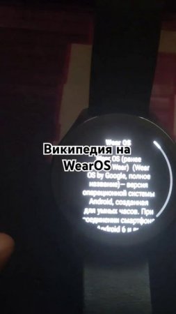 Wikipedia on WearOS #wikipedia #wearos