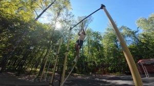 Кросс-тренинг для бегунов на длинные дистанции || лазание по канату :)