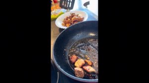 Жаркое из свинины! Получилось очень вкусно!