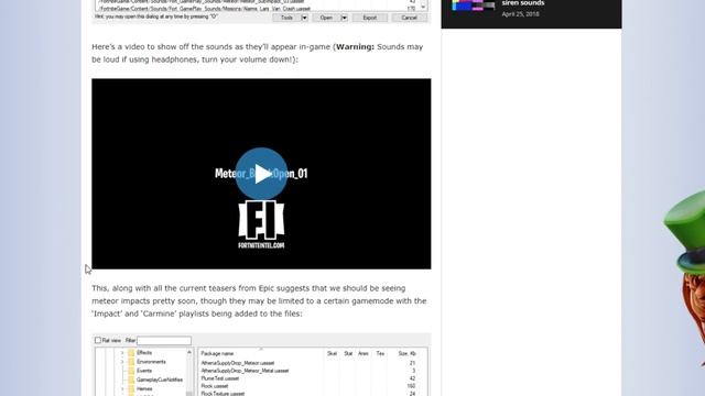 Метеор в Фортнайт! Скоро Упадет! Дата Падения! смотреть онлайн