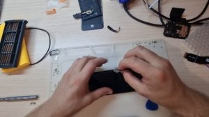 Разборка и замена дисплея Honor x8a