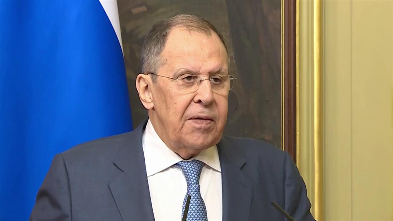 Об ответе на украинский террор говорил Сергей Лавров по итогам встречи с главой МИД Турции