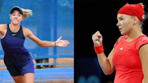25.05.2025. Диана Шнайдер - Анастасия Соболева. Roland Garros. Diana Shnaider - Anastasiia Sobolieva