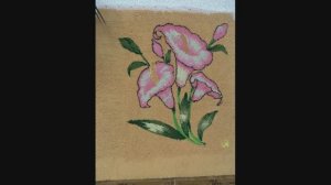 ковровая вышивка