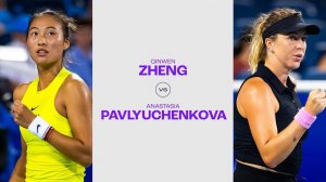 25.05.2025. Анастасия Павлюченкова - Циньвэнь Чжэн. Roland Garros. Pavlyuchenkova - Zheng
