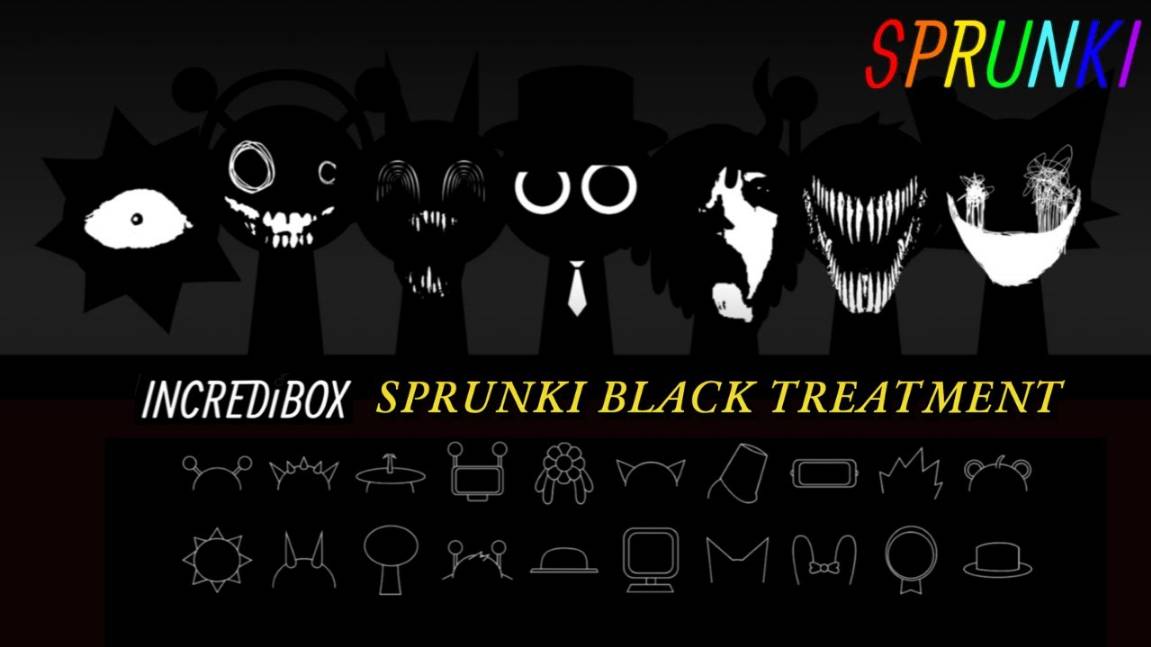 INCREDIBOX SPRUNKI 😈 | NOIR BLACK TREATMENT 🎵 | ТЁМНЫЙ ГЕЙМПЛЕЙ! 😎🔥