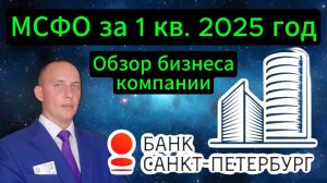 Банк Санкт-Петербург МСФО за 1-й квартал 2025 г. #Инвестиции #Акции #Облигации #Сбер #Лукойл