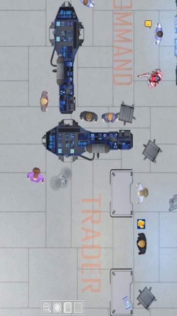 Внутри космопорта