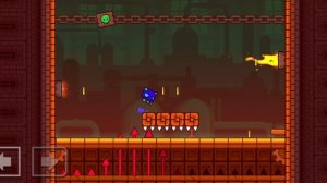 Прошел 2 уровень the tower в geometry dash