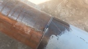 Сварка 219й трубы под УЗК