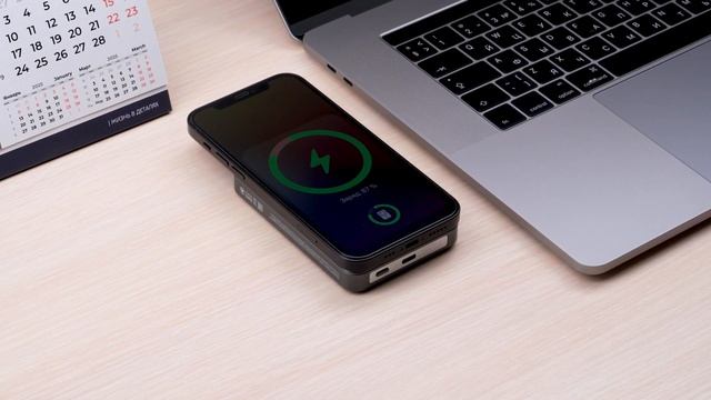 Внешний аккумулятор NRG MageSafe Alum 10000 мА-ч, 15Вт QI от Deppa, 33691 смотреть онлайн