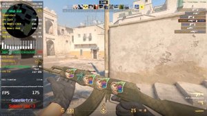 Counter Strike 2 на Intel Xeon e5 2690v3+RTX 4060 8GB