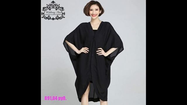 Женская одежда с алиэкспресс - Шифоновый кардиган