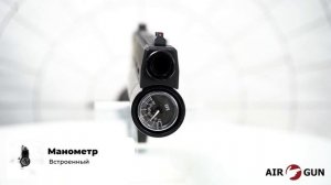 Krugergun Корсар D32 ствол 180 мм  PCP 6,35 мм