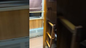 Поезд Москва - Адлер, купейный вагон, РЖД / Train Moscow - Adler, c