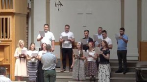 Ближе Господь к Тебе | Пение хора | г.Прага | ЕХБ