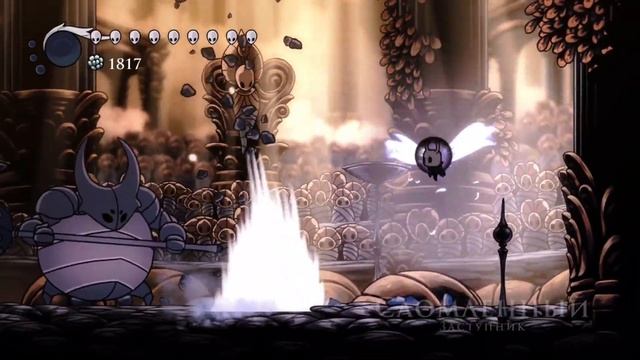 Ложный Рыцарь и Сломленный Чемпион На Светозарном Без Амулетов I Hollow Knight
