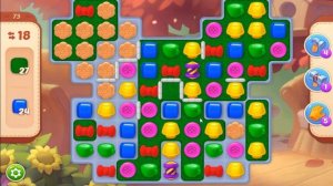 Homescapes - День 1. 72-73 уровень (Кухня)