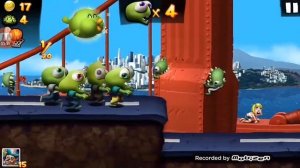 ПОЖИРАЮ ЛЮДЕЙ! ,Zombie Tsunami" №1!