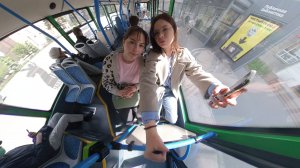 Городская прогулка по Челябинску. 360 градусное видео, виртуальная реальность