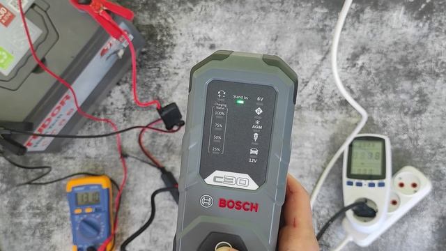 Зарядний пристрій Bosch C30 Battery Charger для акумулятора. Огл? смотреть онлайн