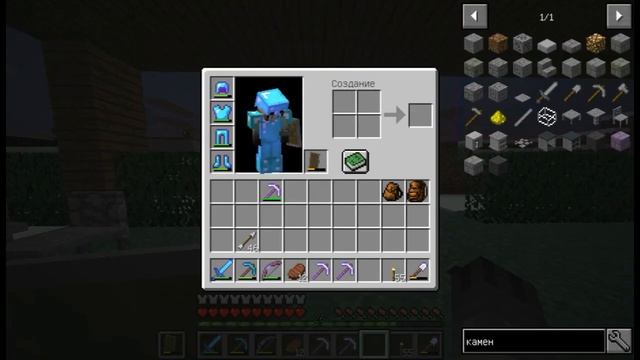 Майнкрафт. Выживание "Оборотня!" 14-часть "Построила ворота!"