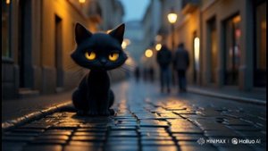 🎶 Чёрный кот – песенка для детей | Забавная и весёлая