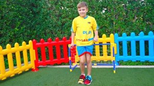 Диана и Рома Вызов Дианы и Ромы Девочки против мальчиков