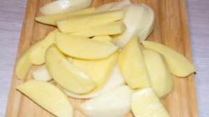 Филе индейки с картошкой в рукаве