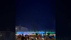 Музыкальный фонтан в городе Дербент, республика Дагестан часть2 #красота #дагестан