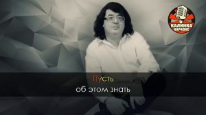 Калинка караоке " Город которого нет ", Корнелюк.  Акуст