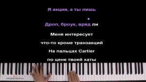 Бискас - ЯМТК (@wicsur ) ● караоке | PIANO_KARAOKE ● ᴴᴰ + НОТЫ & MIDI
