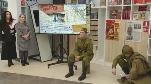 Вечер в библиотеке посвятили истории Великой Отечественной войны