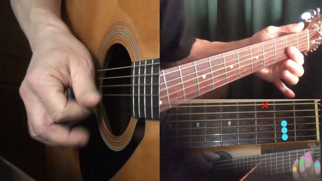 Как играть на гитаре песню "Журчат ручьи" - "Весна идет" смотреть онлайн