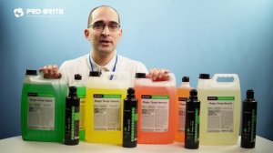 PRO-BRITE для сегмента HoReCa. 
Уборка профессиональной кухни.