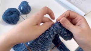 Чепчик спицами/ самый легкий МК