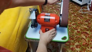 BRAIT 400W BSM-150N СТАНОК ТОЧИЛЬНЫЙ ДИСКОВО ЛЕНТОЧНЫЙ