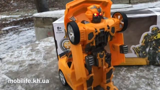 Трансформер Бамблби на радиоуправлении/Превращается смотреть онлайн