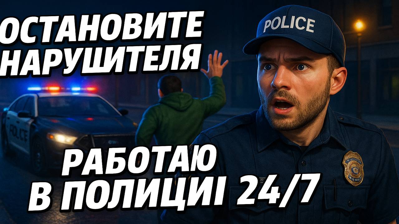 Остановите нарушителя! Работаю в полиции 24/7