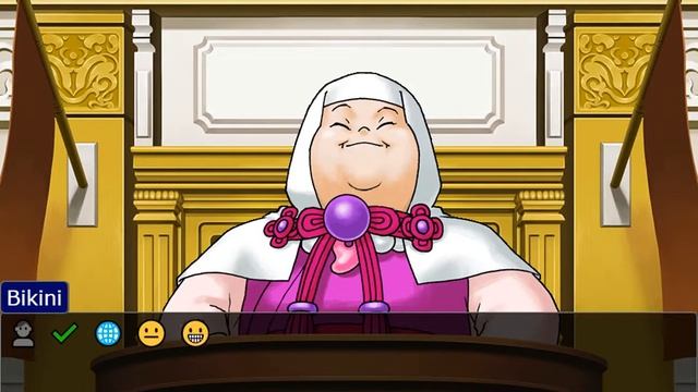 Персонажи из Ace Attorney заговорили на языке эмодзи. смотреть онлайн