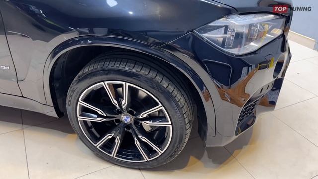 Конверсия BMW X5 F15 — установка обвеса M perfomance смотреть онлайн