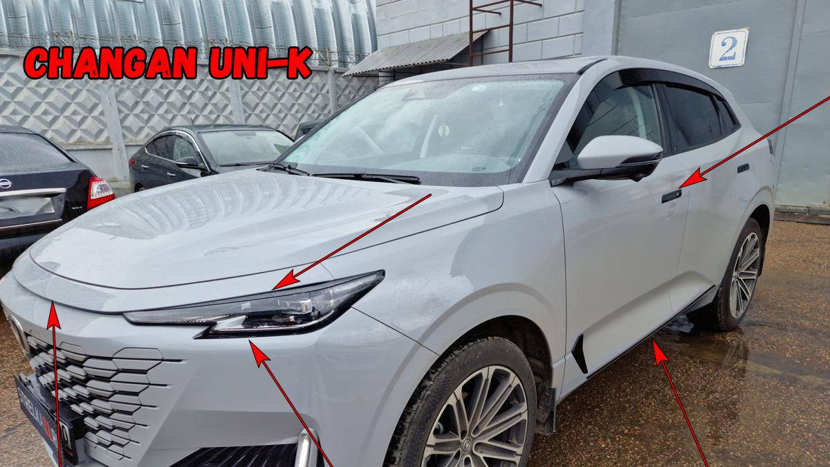 Декоративные элементы для Changan UNI-K (I) с 2020г.в.